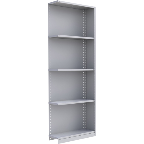 Interlok Shelving Unit, Steel, Boltless, 800 lbs. Capacity, 36" W x 100" H x 24" D Chandler Sales