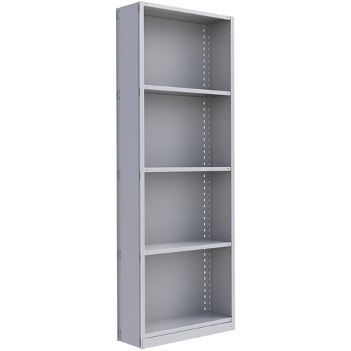 Interlok Shelving Unit, Steel, Boltless, 800 lbs. Capacity, 36" W x 100" H x 24" D Chandler Sales