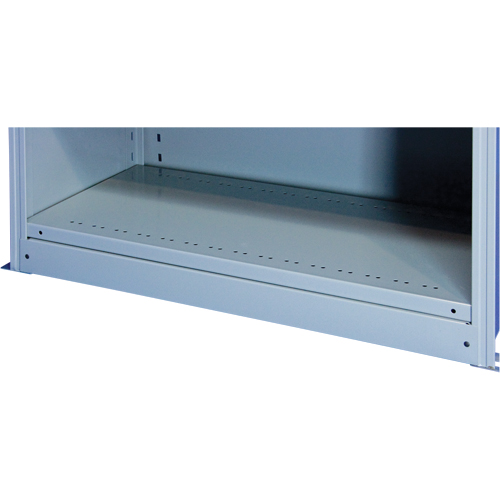 Plaque de base/façade pour rangement de bacs sur rayonnage enclenchable Interlok Chandler Sales