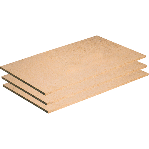 TABLETTE EN PANNEAU DE PARTICULE 5/8", 21"X84" Chandler Sales