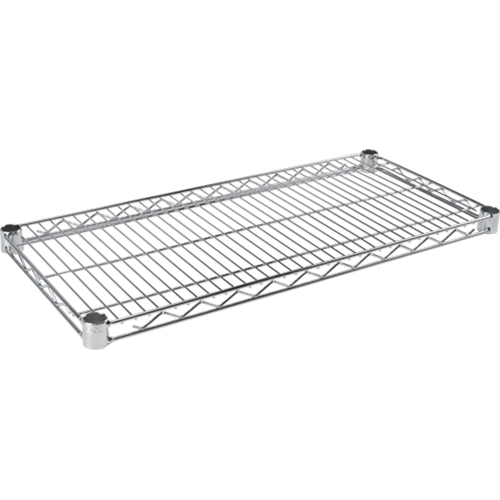 Wire Shelf for Heavy-Duty Chromate Wire Shelving, 48" W x 14" D, 800 lbs. Capacity Chandler Sales