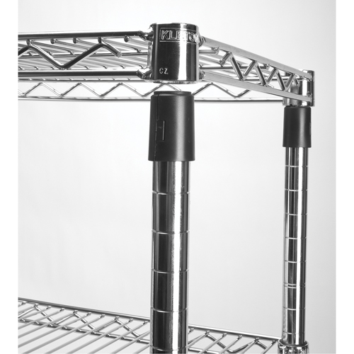 Chariots &agrave; pousser, Chrom&eacute;, 36" x 60" x 14", Capacit&eacute; 800 lb Chandler Sales