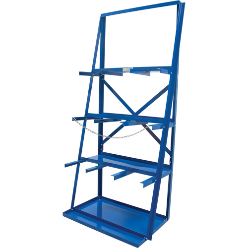 Bar Storage Rack, Vertical, 3 Levels, 36" W x 24" D x 84" H, 3000 lbs. Cap. Chandler Sales