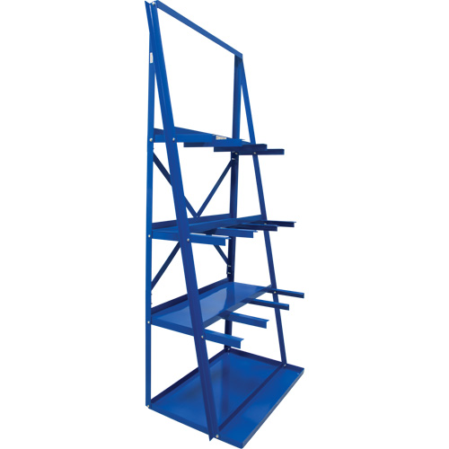 Bar Storage Rack, Vertical, 3 Levels, 36" W x 24" D x 84" H, 3000 lbs. Cap. Chandler Sales