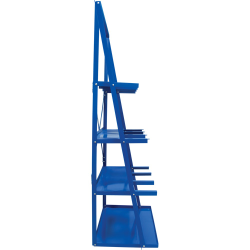 Bar Storage Rack, Vertical, 3 Levels, 36" W x 24" D x 84" H, 3000 lbs. Cap. Chandler Sales