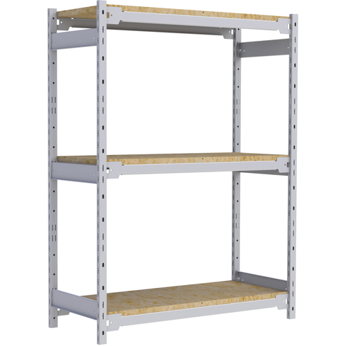 &eacute;tag&egrave;re-classeur de grande largeur, Acier, 3 Tablettes, 42" la x 18" p x 60" h Chandler Sales