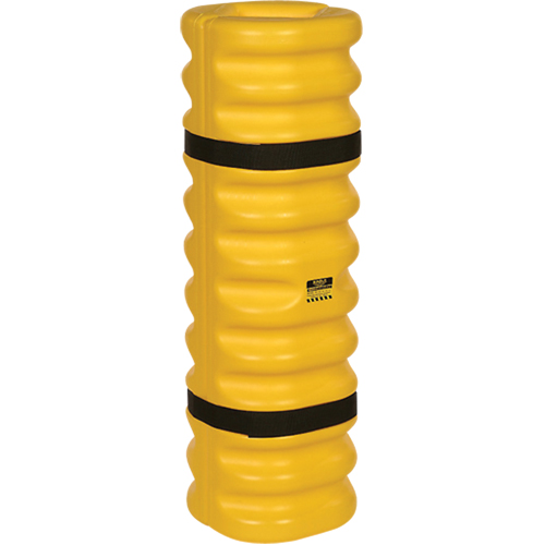 Column Protector, 4" x 6" Inside Opening, 13" L x 13" W x 42" H, Yellow Chandler Sales