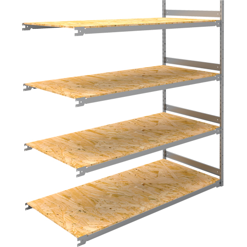 &eacute;tag&egrave;re-classeur de grande largeur, Acier, 4 Tablettes, 72" la x 32" p x 84" h, Ensemble Ajout Chandler Sales