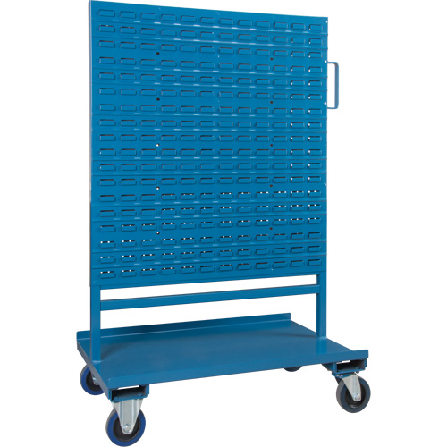 Bin/Pegboard Combo Rack, Double-sided, 38" W x 24-1/2" D x 55" H Chandler Sales