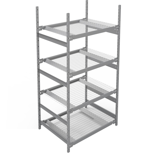 &eacute;tag&egrave;re de grande largeur, Sans boulons, Capacit&eacute; 1340 lb, 42" la x 84" h x 32" p Chandler Sales