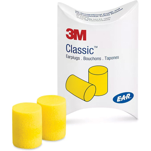 E-A-R Classic Earplugs, Pair - Pillow Pack Chandler Sales