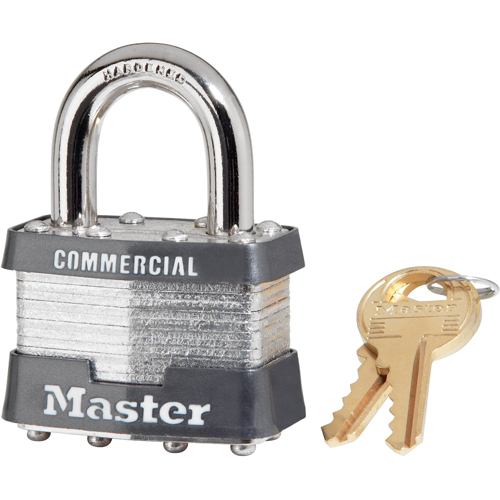 Cadenas commercial, Cl&eacute;s diff&eacute;rentes, Acier lamin&eacute;, Largeur de 1-3/4" Chandler Sales