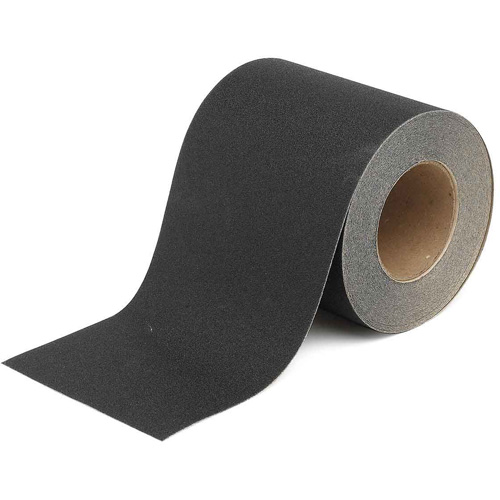 Anti-Slip Floor Tape, 6" x 60', Black Chandler Sales