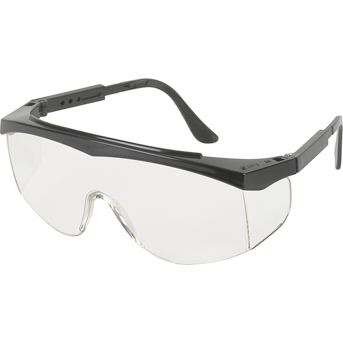 Lunettes de s&eacute;curit&eacute; s&eacute;rie SS1, Lentille Transparent, Anti-&eacute;gratignures, ANSI Z87+/R&eacute;pond ou surpasse la norme CSA Z94.3 Chandler Sales