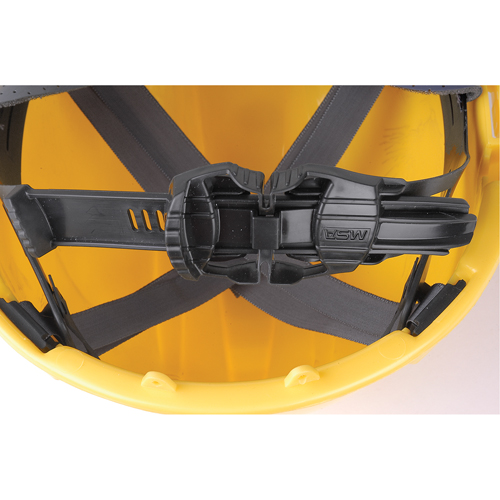 Casques de protection V-Gard - Suspensions 1-Touch, R&eacute;pond aux normes CSA type 1, Suspension Glissement rapide, Non ventil&eacute; Chandler Sales