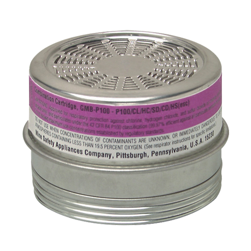 Comfo&reg; Respirator Cartridges, Gas/Vapour Cartridge, Acid Gas/P100 Chandler Sales