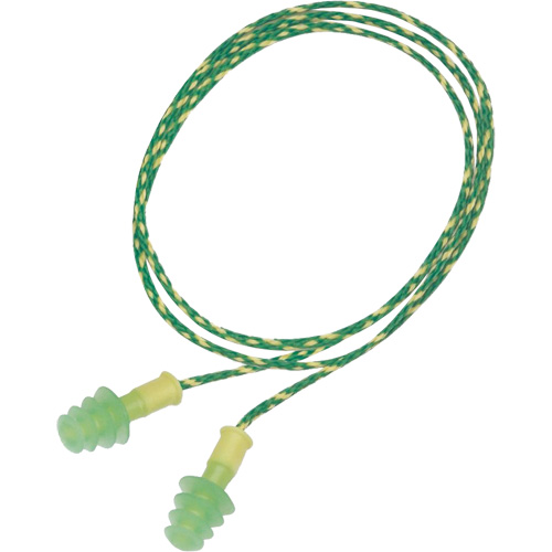 Bouchons d'oreilles Fusion de Howard Leight, Vrac - Boîte, Petit, Avec cordon Chandler Sales