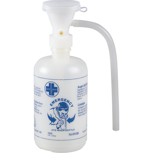 Eyewash Station Accessories - Eyewash Bottle, Empty Chandler Sales