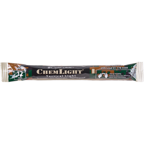 6" Cyalume&reg; Lightsticks, Red, 12 hrs. Duration Chandler Sales