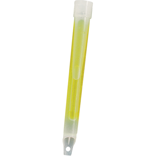 B&acirc;tons de s&eacute;curit&eacute; luminescents Cyalume 6", Jaune, Dur&eacute;e 30 min Chandler Sales