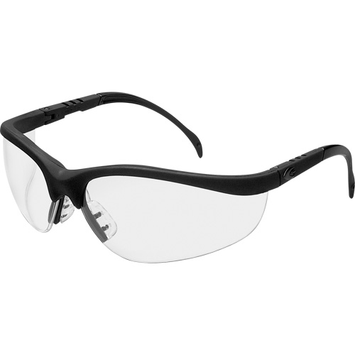 Lunettes de s&eacute;curit&eacute; Klondike, Lentille Transparent, Antibu&eacute;e/Anti-&eacute;gratignures, R&eacute;pond ou surpasse la norme CSA Z94.3 Chandler Sales