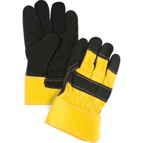Superior Warmth Winter-Lined Fitters Gloves, Large, Split Cowhide Palm, Thinsulate Inner Lining Chandler Sales
