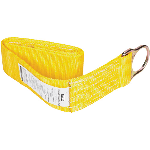 Anchorage Connector Straps, D-Ring, Temporary Use Chandler Sales