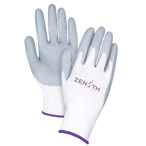 Lightweight Breathable Coated Gloves, 6/X-Small, Foam Nitrile Coating, 13 Gauge, Polyester Shell Chandler Sales