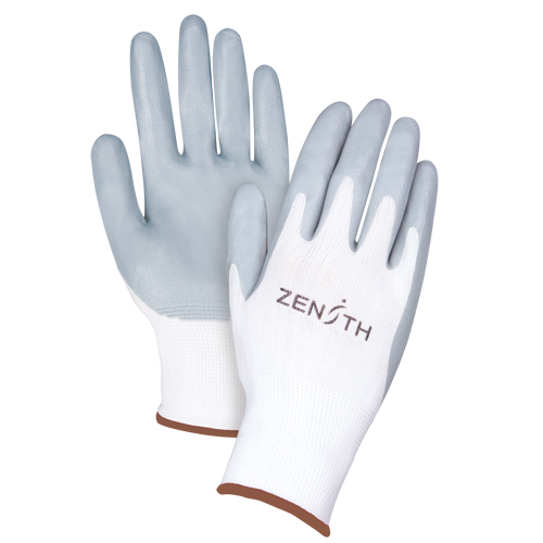 Lightweight Breathable Coated Gloves, 9/Large, Foam Nitrile Coating, 13 Gauge, Polyester Shell Chandler Sales