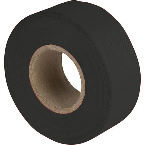 Flagging Tape, 1.2" W x 300' L, Black Chandler Sales