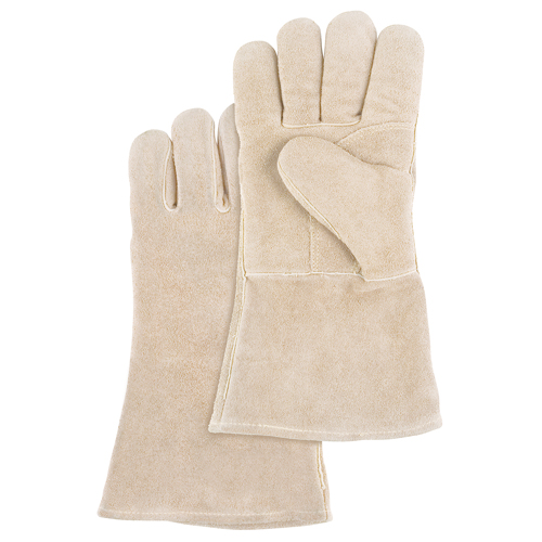 Gants de soudeur de premi&egrave;re qualit&eacute;, Cuir de vache refendu, Taille Grand Chandler Sales
