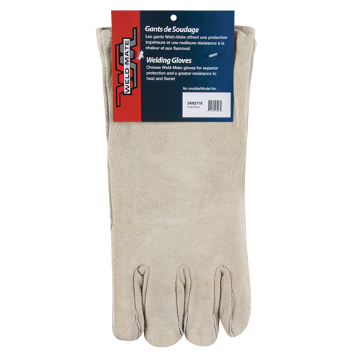 Premium Welder's Gloves, Split Cowhide, Size Large Chandler Sales