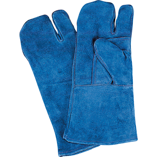 Gants de soudage &agrave; pouce & paume doubles, Cuir de vache refendu, Taille Grand Chandler Sales