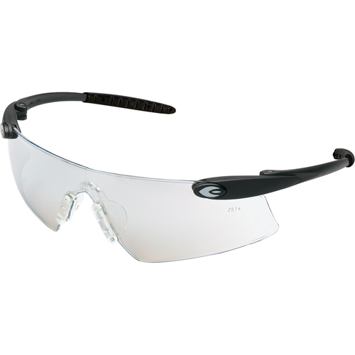LUNETTES,DESPERADO,MONTNOIR CLR,I/O LENT MIROIR, Lentille Miroir int&eacute;rieur/ext&eacute;rieur, Anti-&eacute;gratignures, ANSI Z87+/R&eacute;pond ou surpasse la norme CSA Z94.3 Chandler Sales