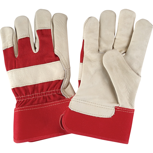 Gants d'ajusteur &agrave; paume s&egrave;che de premi&egrave;re qualit&eacute;, Grand, Paume en Cuir fleur de vache, Doublure en Coton Chandler Sales