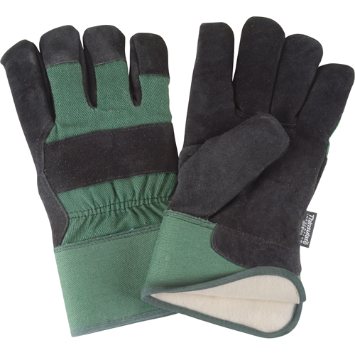 Superior Warmth Winter-Lined Fitters Gloves, 2X-Large, Split Cowhide Palm, Thinsulate Inner Lining Chandler Sales