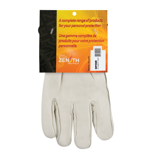 Standard-Duty Winter-Lined Driver's Gloves, 2X-Large, Grain Cowhide Palm, Fleece Inner Lining Chandler Sales