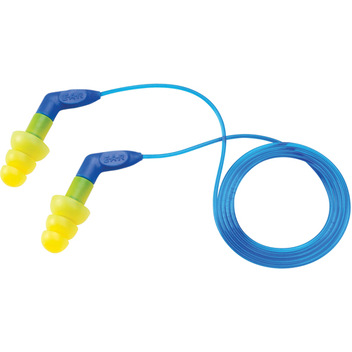 Bouchons d'oreilles r&eacute;utilisables E-A-R UltraFit, Avec cordon, Vrac - Sac en poly, 27 dB NRR, Taille unique Chandler Sales