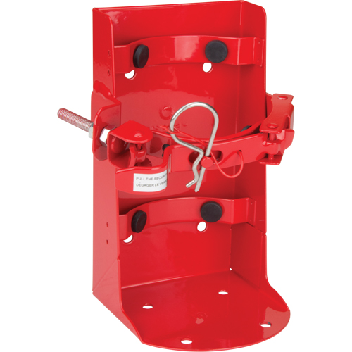 Vehicle Bracket For Fire Extinguishers, Fits 5 lbs. Chandler Sales
