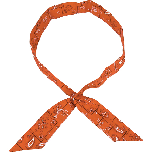 Bandeaux de refroidissement Cool Off ALLEGRO INDUSTRIES, Orange haute visibilit&eacute; Chandler Sales
