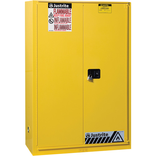 Sure-Grip&reg; Ex Flammable Storage Cabinets, 45 gal., 1 Door, 43" W x 65" H x 18" D Chandler Sales