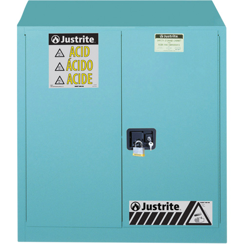 Sure-Grip&reg; Ex Acid/Corrosive Storage Cabinets, 30 gal., 43" x 44" x 18" Chandler Sales