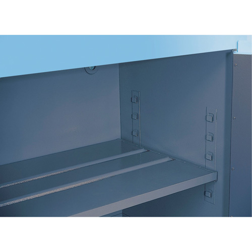 Armoires de s&eacute;curit&eacute; pour acides & produits corrosifs avec doublure ChemCor, 22 gal., 35" x 35" x 22" Chandler Sales
