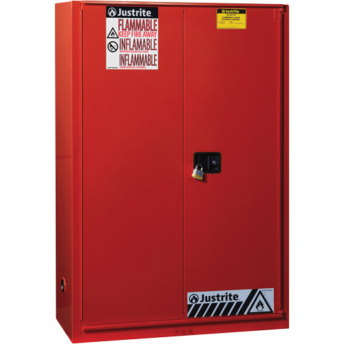 Armoire de s&eacute;curit&eacute; pour la peinture et les encres combustibles EX Sure-Grip, 60 gal., 5 tablettes Chandler Sales