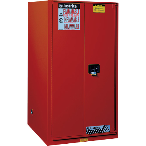 Armoire de s&eacute;curit&eacute; pour la peinture et les encres combustibles EX Sure-Grip, 96 gal., 5 tablettes Chandler Sales