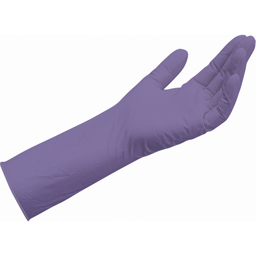 Trilites&reg; Clean Process Triple Polymer Gloves, Medium, Latex/Neoprene/Nitrile, 6-mil, Powder-Free, Purple Chandler Sales