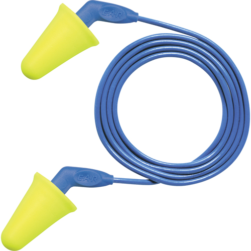 Bouchons d'oreilles &agrave; pousser E-A-R, Vrac - Sac en poly, Avec cordon Chandler Sales