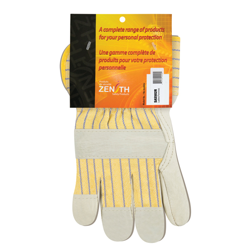 Standard-Duty Dry-Palm Fitters Gloves, Ladies, Grain Cowhide Palm, Cotton Inner Lining Chandler Sales