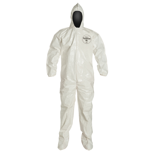 Tychem&reg; 4000 Coveralls, 2X-Large, White Chandler Sales