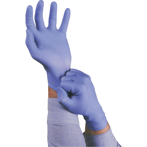 TouchNTuff&reg; 92-675 Gloves, Small, Nitrile, 5-mil, Powder-Free, Blue Chandler Sales